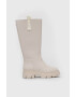 Steve Madden Ботуши Lodge в бежово с платформа - Pepit.bg