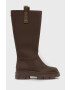 Steve Madden Ботуши Lodge в кафяво с платформа - Pepit.bg