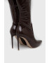 Steve Madden Ботуши Vava в кафяво с ток стилето - Pepit.bg
