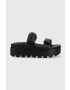 Steve Madden Чехли Bail out в черно с платформа SM11002448 - Pepit.bg