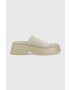 Steve Madden Чехли Throw back в сиво с платформа SM11002450 - Pepit.bg