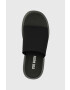 Steve Madden Чехли Throw back в черно с платформа SM11002450 - Pepit.bg