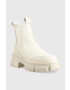 Steve Madden Кожени боти челси Cave в бежово с платформа - Pepit.bg