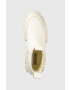 Steve Madden Кожени боти челси Cave в бежово с платформа - Pepit.bg