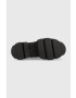 Steve Madden Кожени боти челси Mixture в черно с равна подметка - Pepit.bg