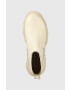 Steve Madden Кожени боти челси Mixture в бежово с платформа - Pepit.bg