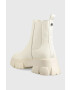 Steve Madden Кожени боти челси Tunnel в бежово с платформа - Pepit.bg
