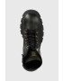 Steve Madden Кожени кубинки Frederique в черно с платформа - Pepit.bg