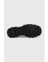Steve Madden Кожени кубинки Frederique в черно с платформа - Pepit.bg