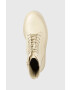 Steve Madden Кожени кубинки Skylar в бежово с платформа - Pepit.bg