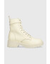 Steve Madden Кожени кубинки Tornado в бежово с платформа - Pepit.bg