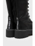 Steve Madden Кожени кубинки Vroom в черно с платформа - Pepit.bg