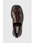 Steve Madden Мокасини Marleigh в бордо с платформа - Pepit.bg