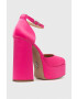 Steve Madden Обувки с дебел ток Tamy в бежово с висок ток - Pepit.bg