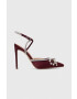 Steve Madden Обувки с висок ток Vibrantly в бордо SM11002575 - Pepit.bg