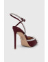 Steve Madden Обувки с висок ток Vibrantly в бордо SM11002575 - Pepit.bg