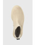 Steve Madden Велурени боти челси Veerly в бежово с платформа - Pepit.bg
