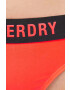 Superdry Долнище на бански в оранжево - Pepit.bg