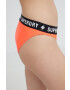 Superdry Долнище на бански в оранжево - Pepit.bg