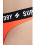 Superdry Долнище на бански в оранжево - Pepit.bg