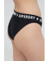 Superdry Долнище на бански в черно - Pepit.bg