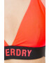 Superdry Горнище на бански в оранжево с леко подплатена чашка - Pepit.bg