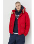 Superdry Яке в червено със зимна изолация - Pepit.bg