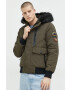 Superdry Яке в зелено със зимна изолация - Pepit.bg