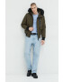 Superdry Яке в зелено със зимна изолация - Pepit.bg