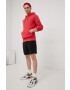 Superdry Къс панталон с лен в черно - Pepit.bg