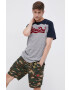 Superdry Къс панталон мъжки в зелено - Pepit.bg