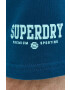 Superdry Памучен къс панталон в синьо - Pepit.bg