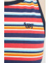 Superdry Памучен топ в тъмносиньо - Pepit.bg
