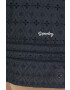 Superdry Памучна пола в тъмносиньо къс модел разкроен модел - Pepit.bg