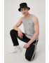 Superdry Памучна тениска в сиво - Pepit.bg