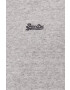 Superdry Памучна тениска в сиво - Pepit.bg