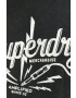 Superdry Памучна тениска в черно с принт - Pepit.bg