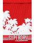 Superdry Раница в червено голям размер с десен - Pepit.bg