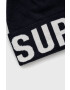 Superdry Шапка в тъмносиньо от плътен трикотаж - Pepit.bg