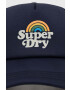Superdry Шапка с козирка в тъмносиньо с принт - Pepit.bg