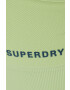 Superdry Спортен сутиен в зелено с изчистен дизайн - Pepit.bg