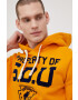 Superdry Суичър в оранжево с принт - Pepit.bg