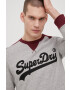 Superdry Суичър в сиво с апликация - Pepit.bg