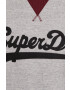 Superdry Суичър в сиво с апликация - Pepit.bg