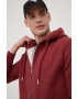 Superdry Суичър в бордо с изчистен дизайн - Pepit.bg