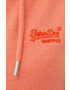 Superdry Суичър в оранжево с апликация - Pepit.bg