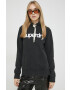 Superdry Суичър в черно с качулка с принт - Pepit.bg