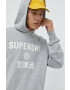 Superdry Суичър в сиво с принт - Pepit.bg