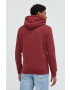 Superdry Суичър в бордо с изчистен дизайн - Pepit.bg