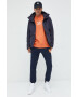 Superdry Суичър в оранжево с принт - Pepit.bg
